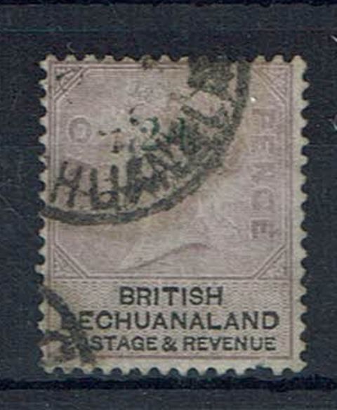 Image of Bechuanaland - British Bechuanaland SG 23c FU British Commonwealth Stamp